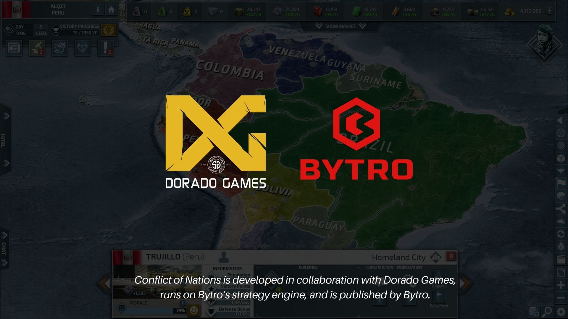 Conflict of Nations: WW3 – Bytro